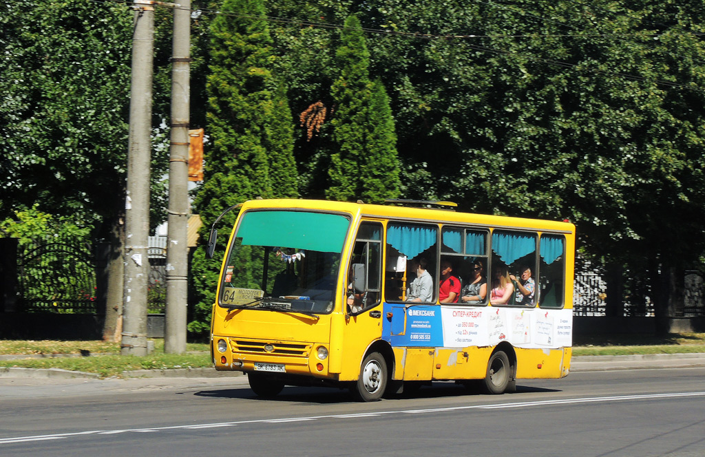 Ровненская область, Богдан А06921 № BK 6783 AK