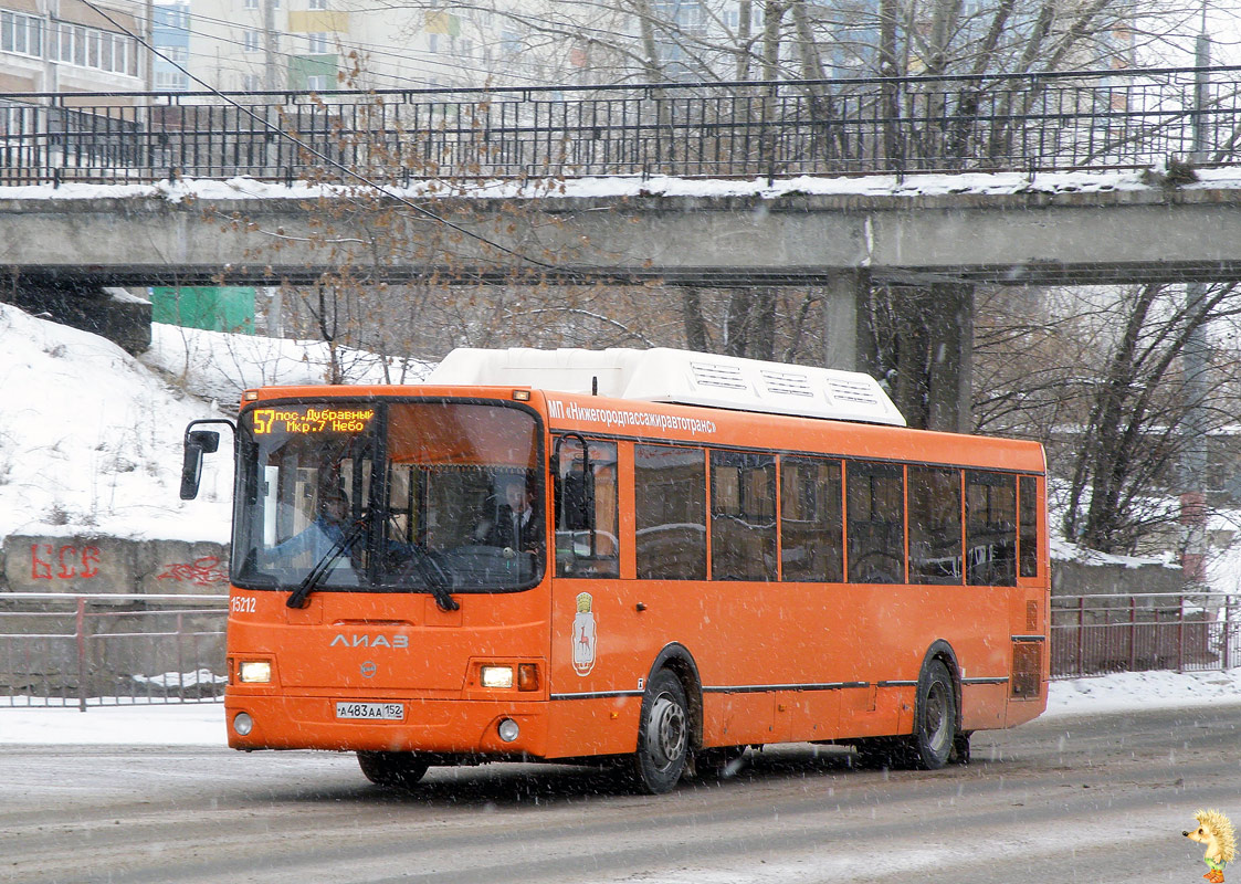 Нижегородская область, ЛиАЗ-5256.57 № 15212