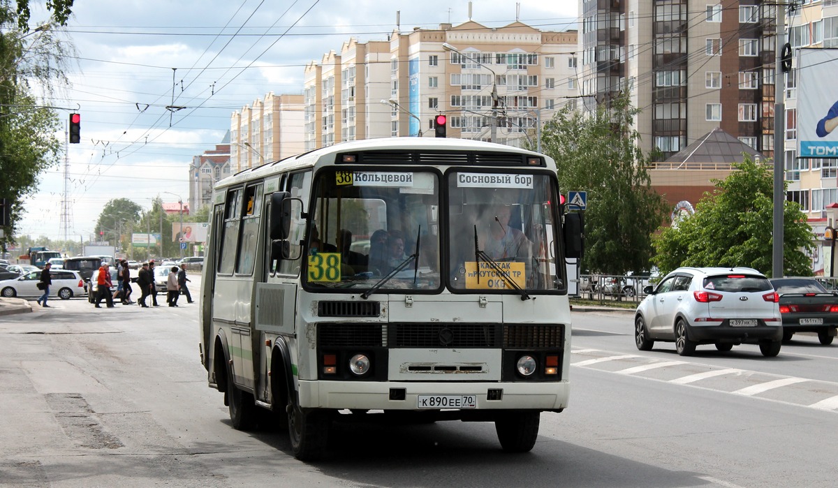 Томская область, ПАЗ-32054 № К 890 ЕЕ 70