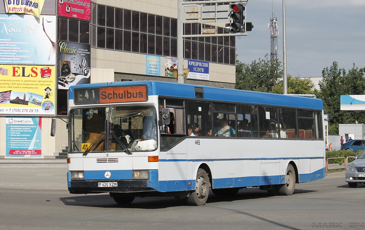 Абайская область, Mercedes-Benz O405 № 449 — Фото — Автобусный транспорт