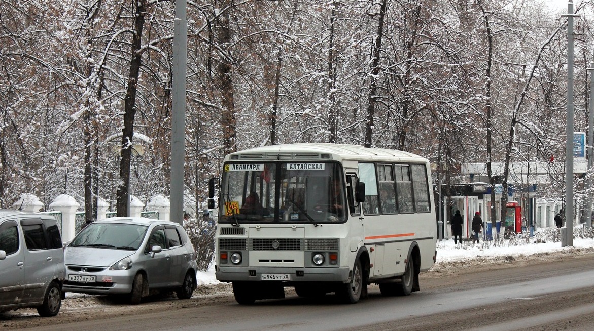 Томская область, ПАЗ-32054 № Е 946 УТ 70