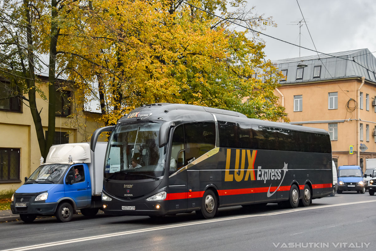 Санкт-Петербург, Irizar i6 15-3,7 № В 637 СМ 178