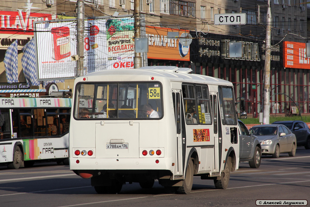 Воронежская область, ПАЗ-32054 № Х 788 АМ 136