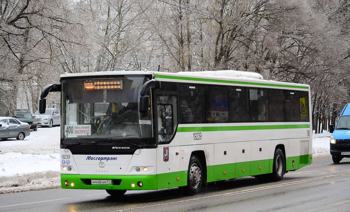 Москва, ГолАЗ-525110-11 "Вояж" № 19239