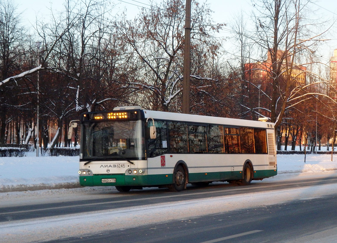 Санкт-Пецярбург, ЛиАЗ-5292.60 № 6245