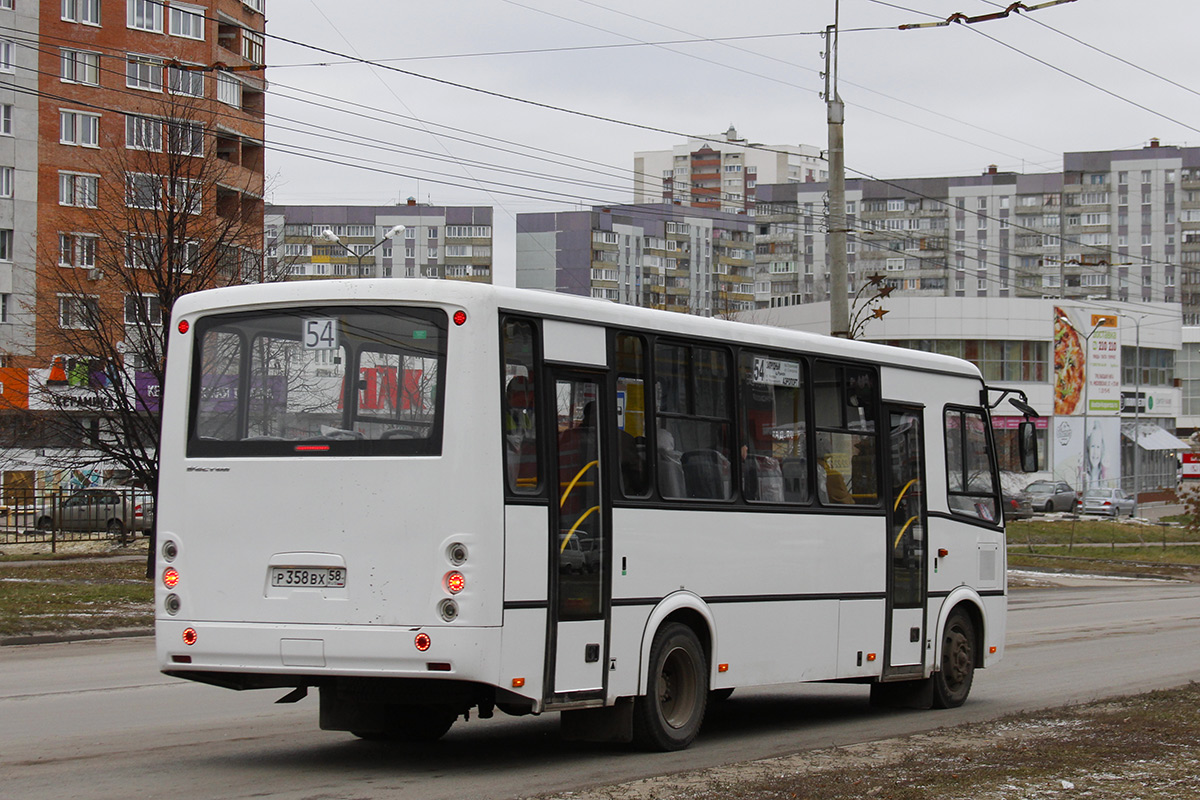 Пензенская область, ПАЗ-320412-04 "Вектор" № Р 358 ВХ 58