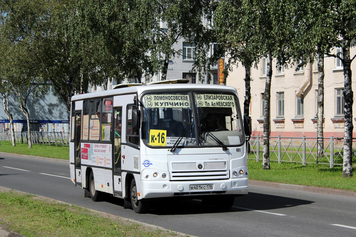 Санкт-Петербург, ПАЗ-320402-05 № 401