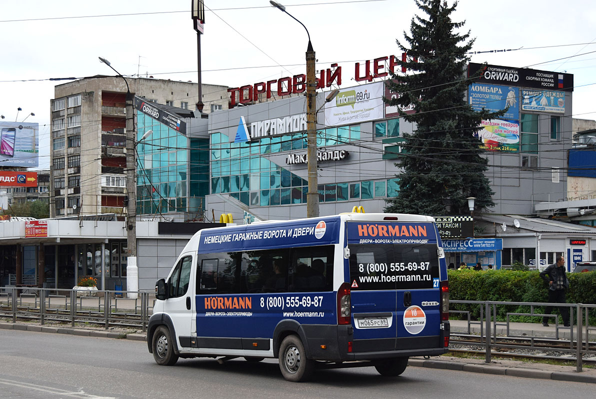 Тверская область, IRITO Boxer L4H2 (Z8P) № М 065 РС 69