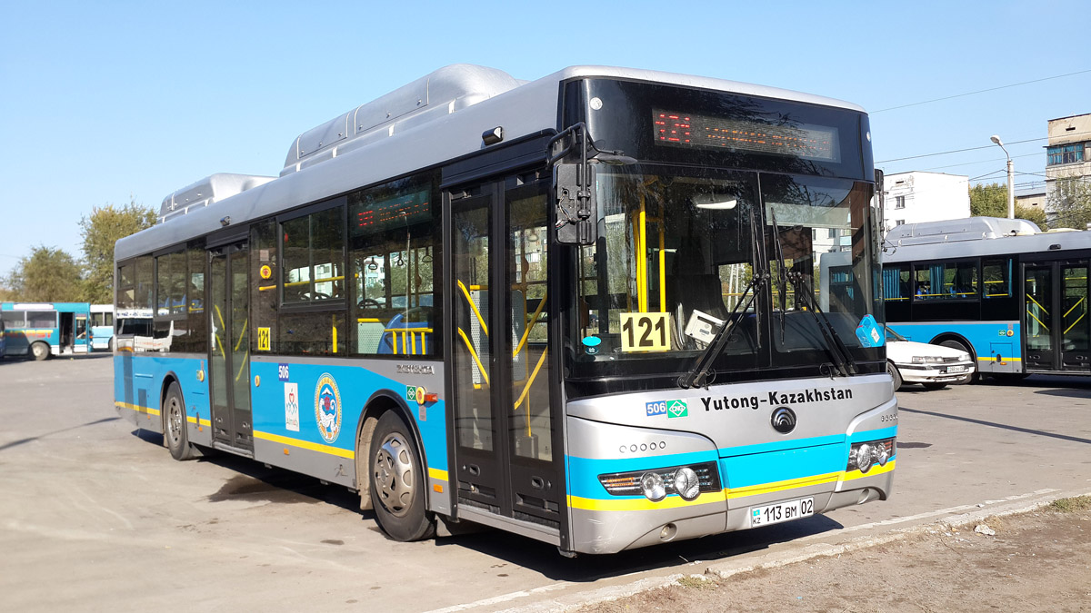 Алматы, Yutong ZK6118HGA № 506