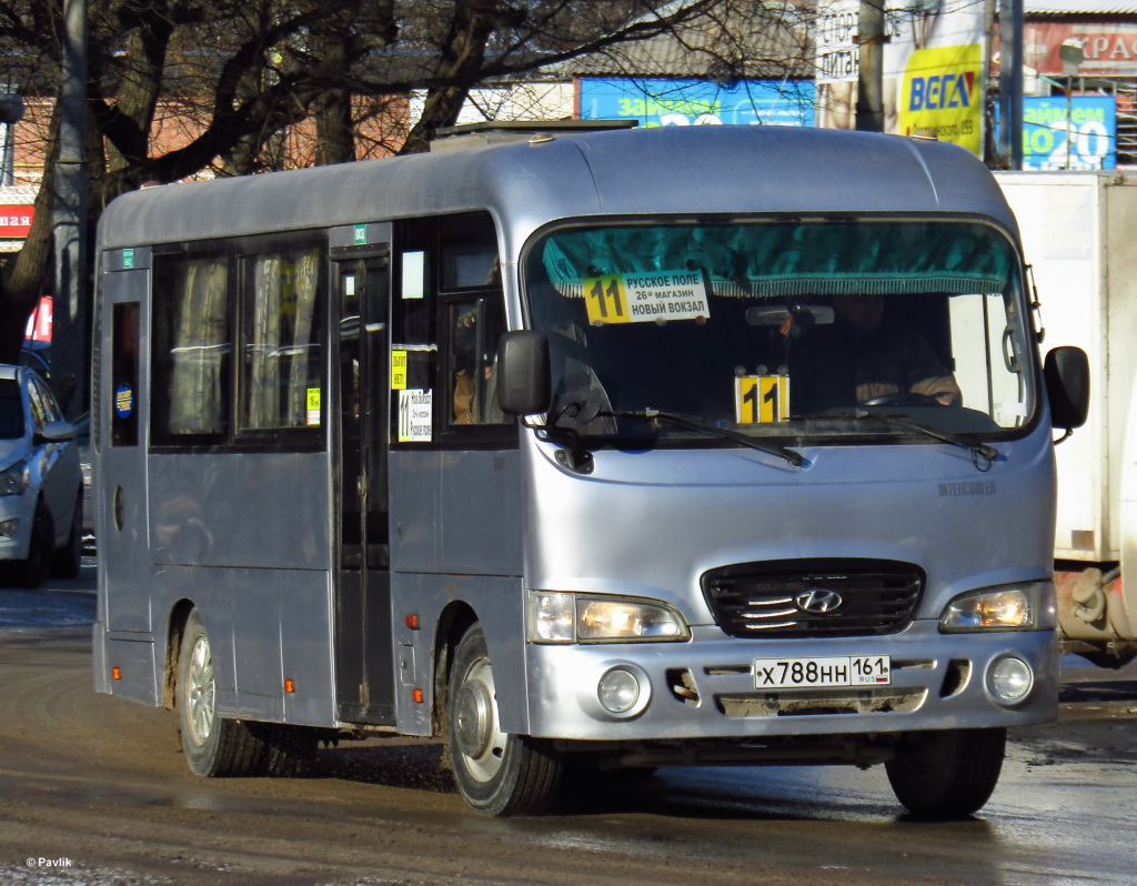 Ростовская область, Hyundai County LWB C11 (ТагАЗ) № Х 788 НН 161