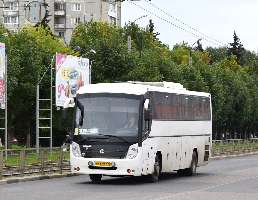 Тверская область, ГолАЗ-52911-11 № АМ 669 69