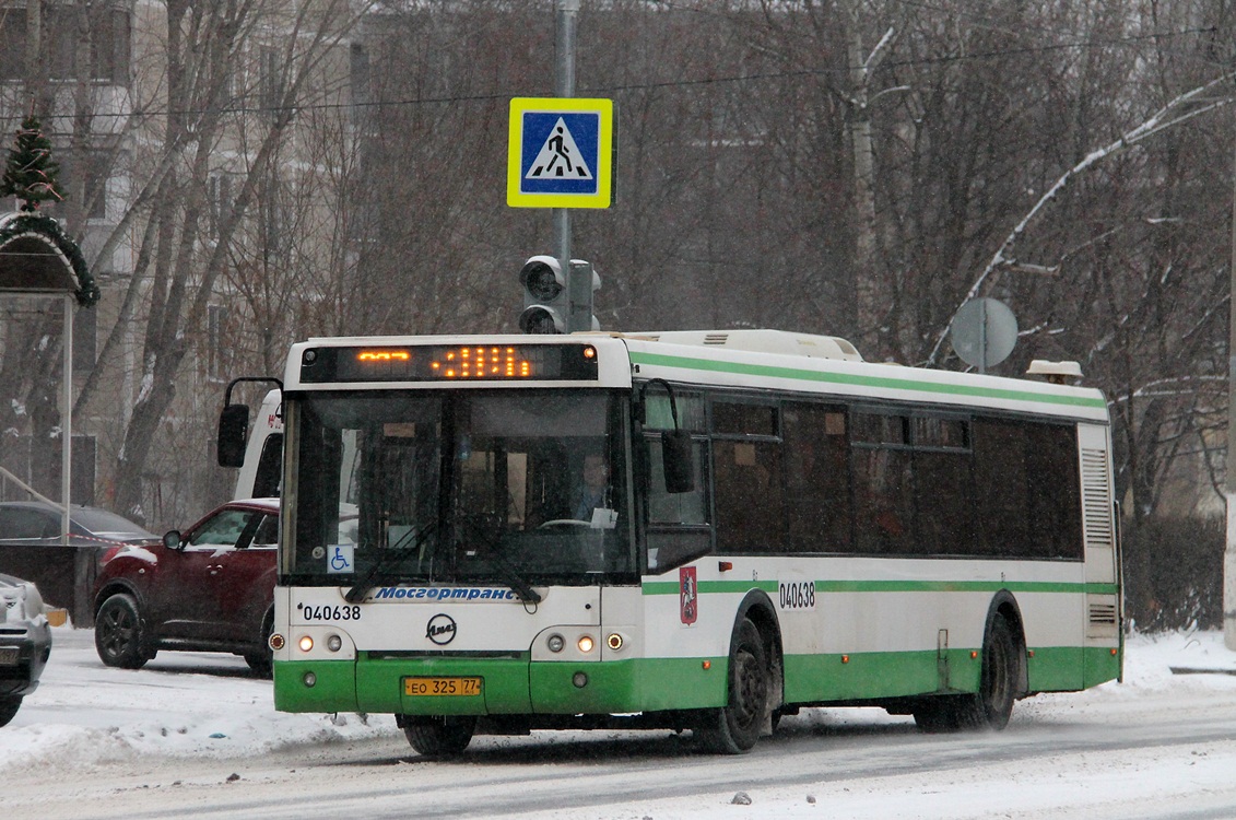 Москва, ЛиАЗ-5292.21 № 040638