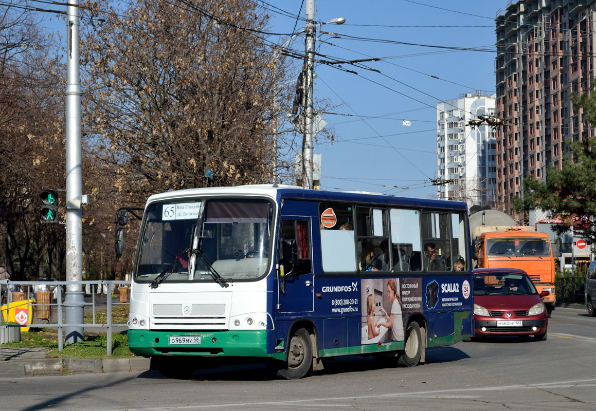 Krasnodar region, PAZ-320402-03 Nr. О 969 МУ 58