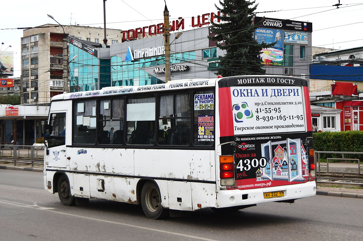 Tver Region, PAZ-320402-03 Nr. АН 232 69