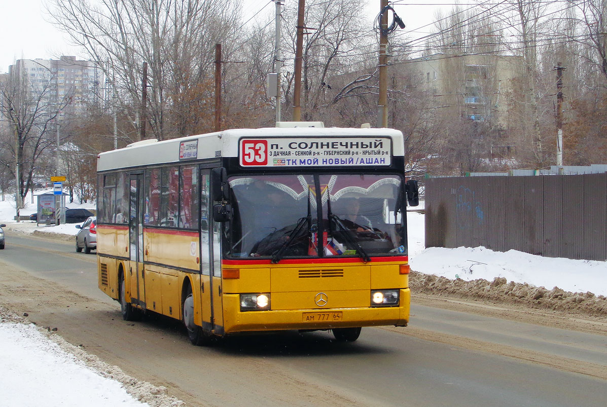 Саратовская область, Mercedes-Benz O405ST № АМ 777 64