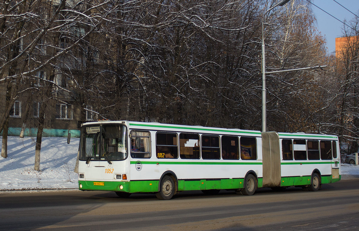 Рязанская область, ЛиАЗ-6212.00 № 1052