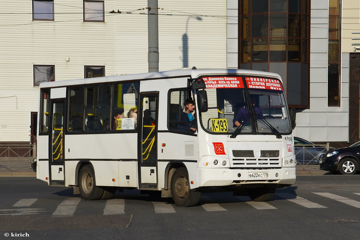 Санкт-Петербург, ПАЗ-320402-05 № Т-10