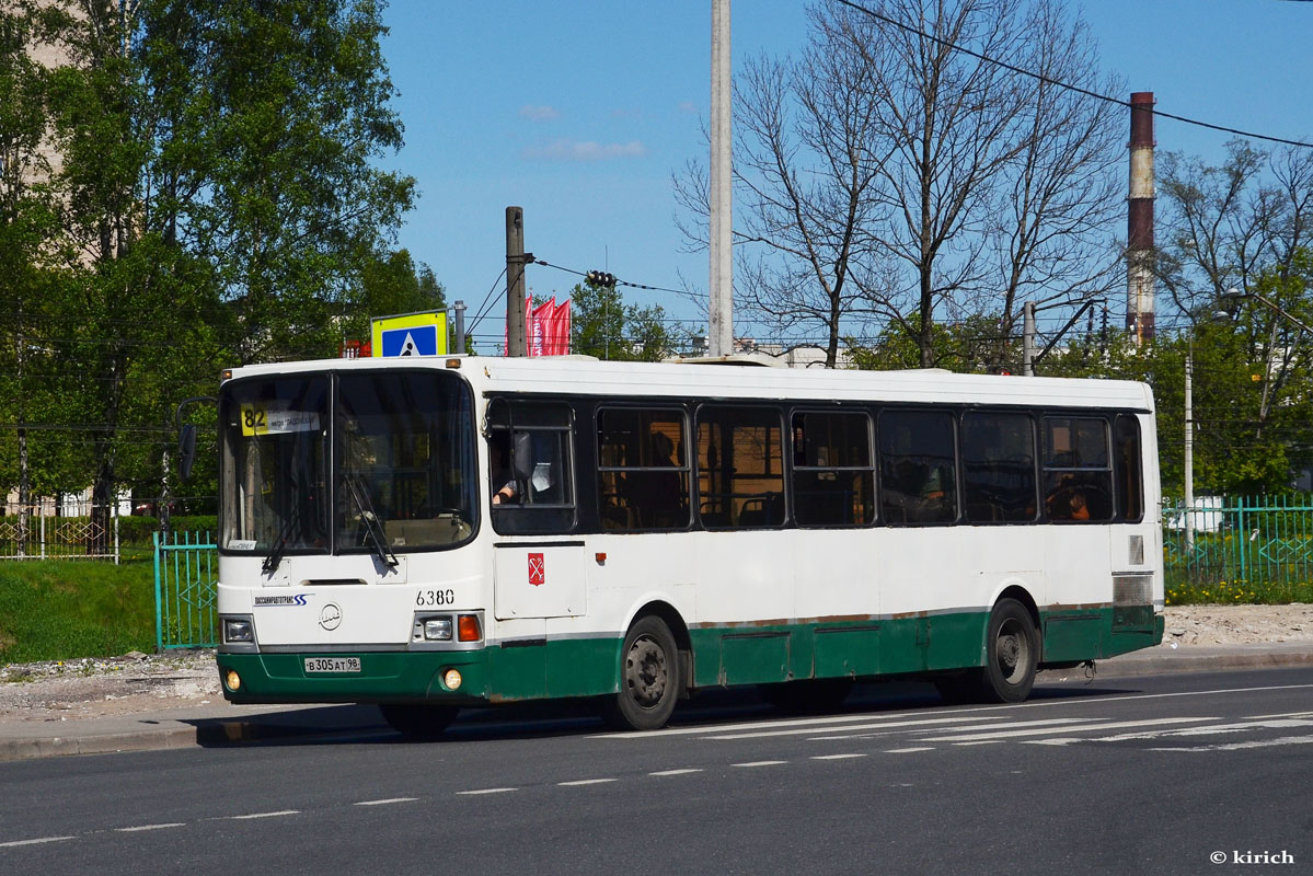 Санкт-Петербург, ЛиАЗ-5256.25 № 6380