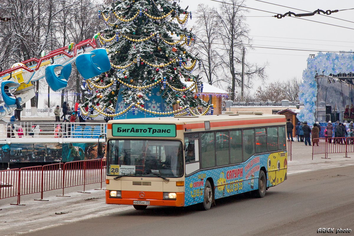 Владимирская область, Mercedes-Benz O405N2 № О 035 НС 33