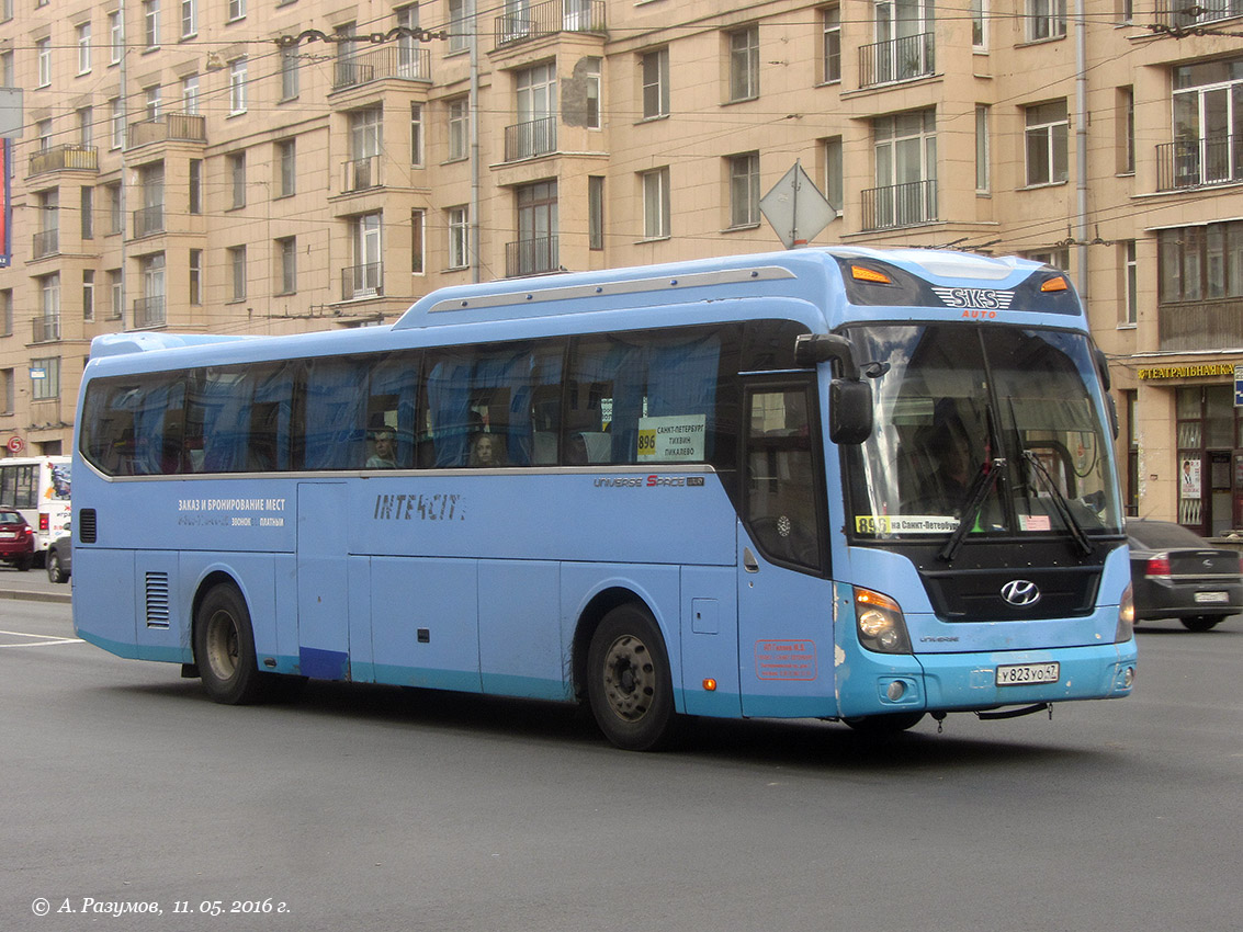 Санкт-Петербург, Hyundai Universe Space Luxury № У 823 УО 47