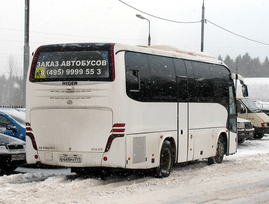 Москва, Higer KLQ6885Q № Е 449 РУ 777