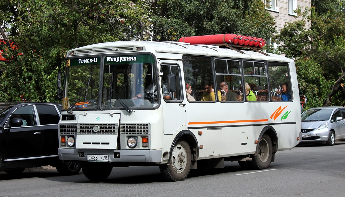 Томская область, ПАЗ-32054 № Е 485 ТУ 70