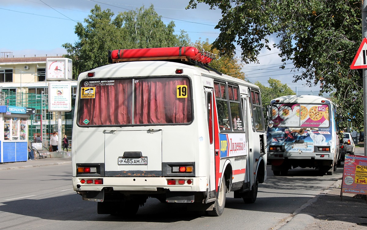 Томская область, ПАЗ-32051-110 № Р 485 АМ 70