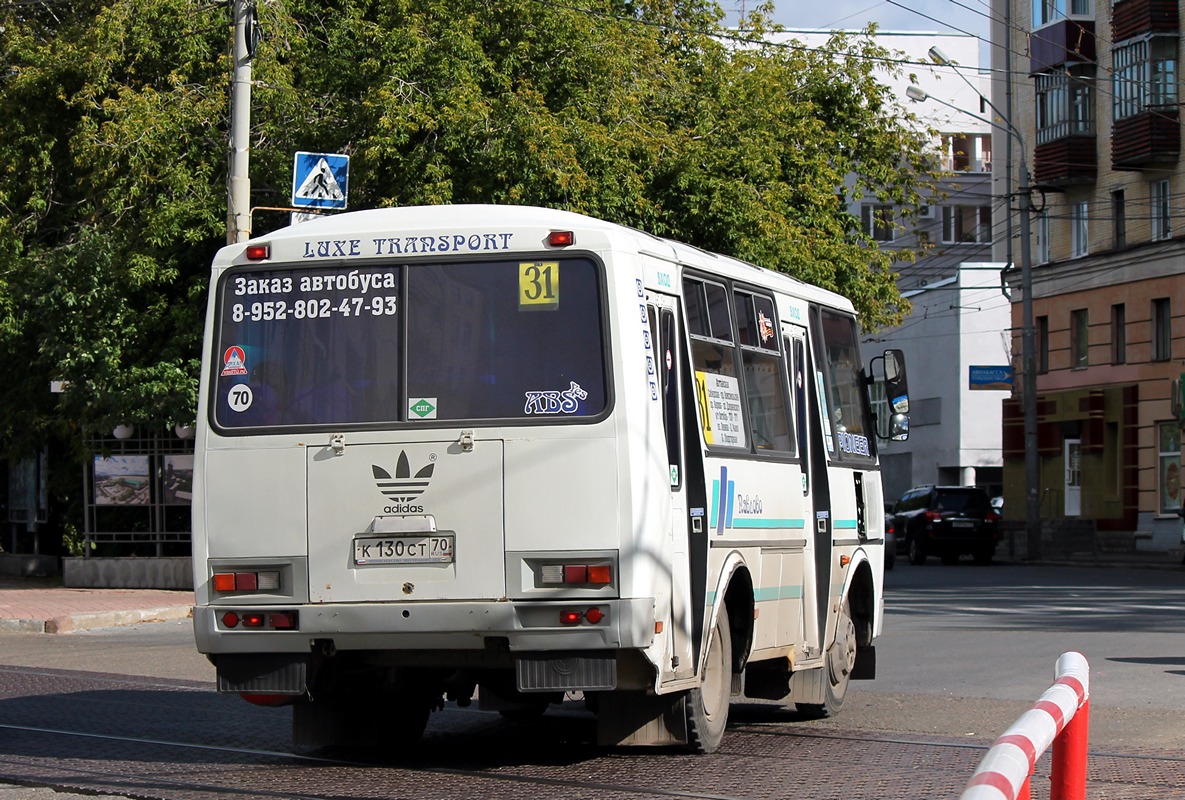 Томская область, ПАЗ-32054 № К 130 СТ 70