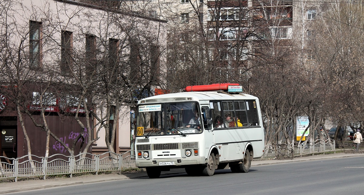 Томская область, ПАЗ-32054 № М 026 РА 70