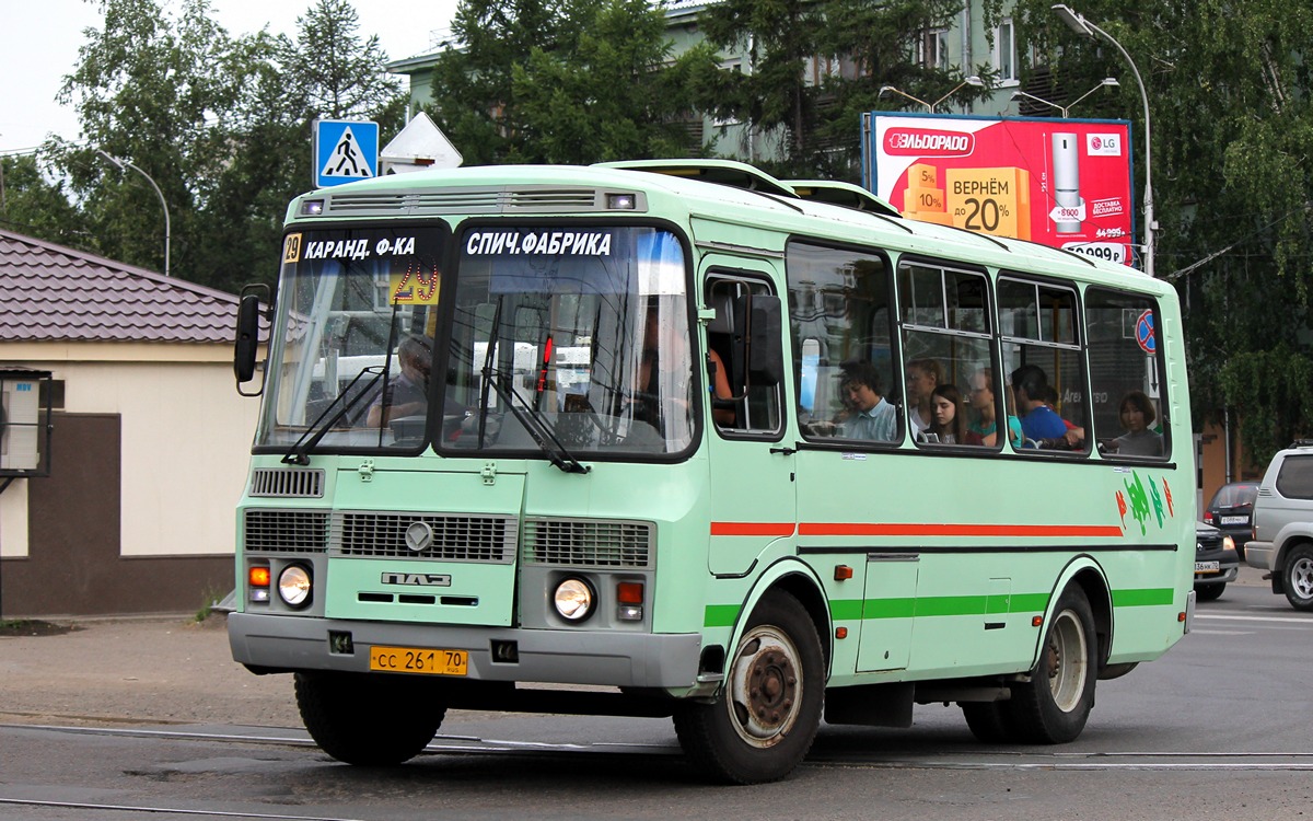 Томская область, ПАЗ-32054 № СС 261 70