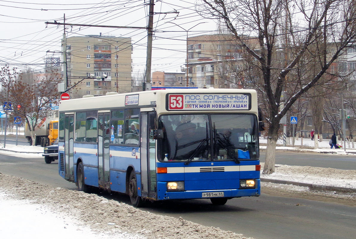 Саратовская область, Mercedes-Benz O405N № Р 981 МК 64