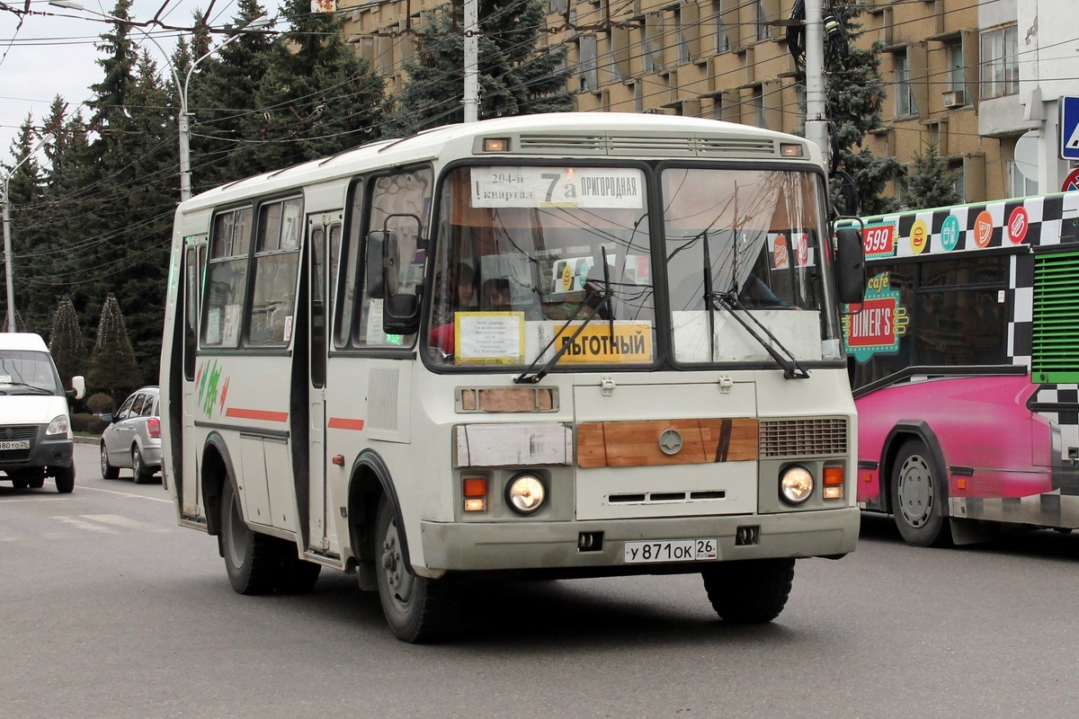 Ставропольский край, ПАЗ-32054 № 196