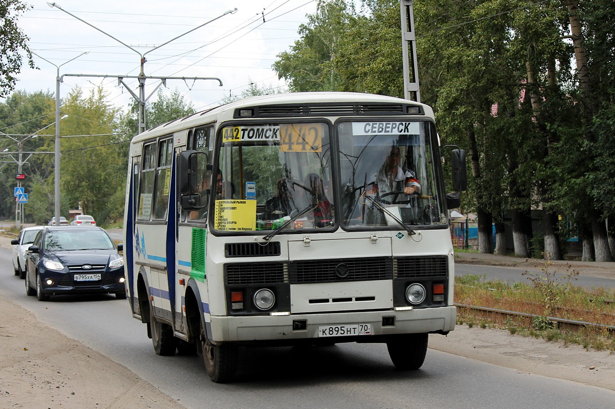 Томская область, ПАЗ-32054 № К 895 НТ 70