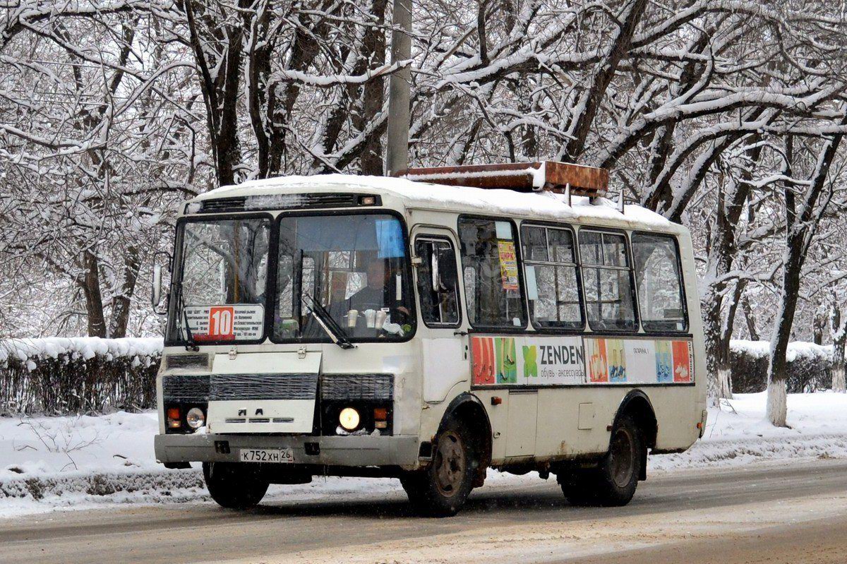 Ставропольский край, ПАЗ-32054 № К 752 ХН 26