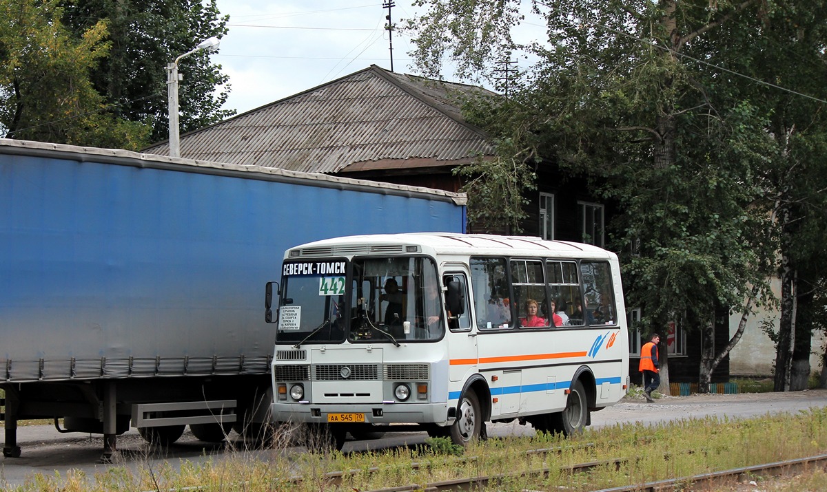 Томская область, ПАЗ-32054 № АА 545 70