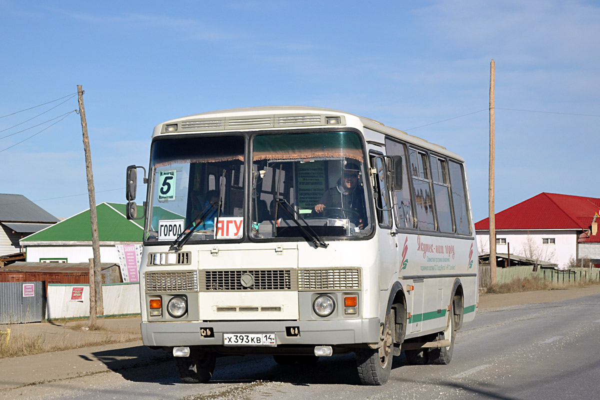 Саха (Якутия), ПАЗ-32054 № Х 393 КВ 14