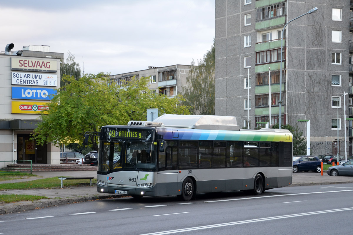 Lithuania, Solaris Urbino III 12 CNG # 961