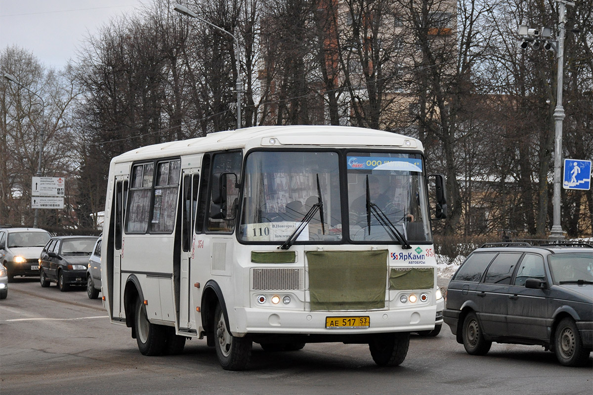 Новгородская область, ПАЗ-32054 № 354