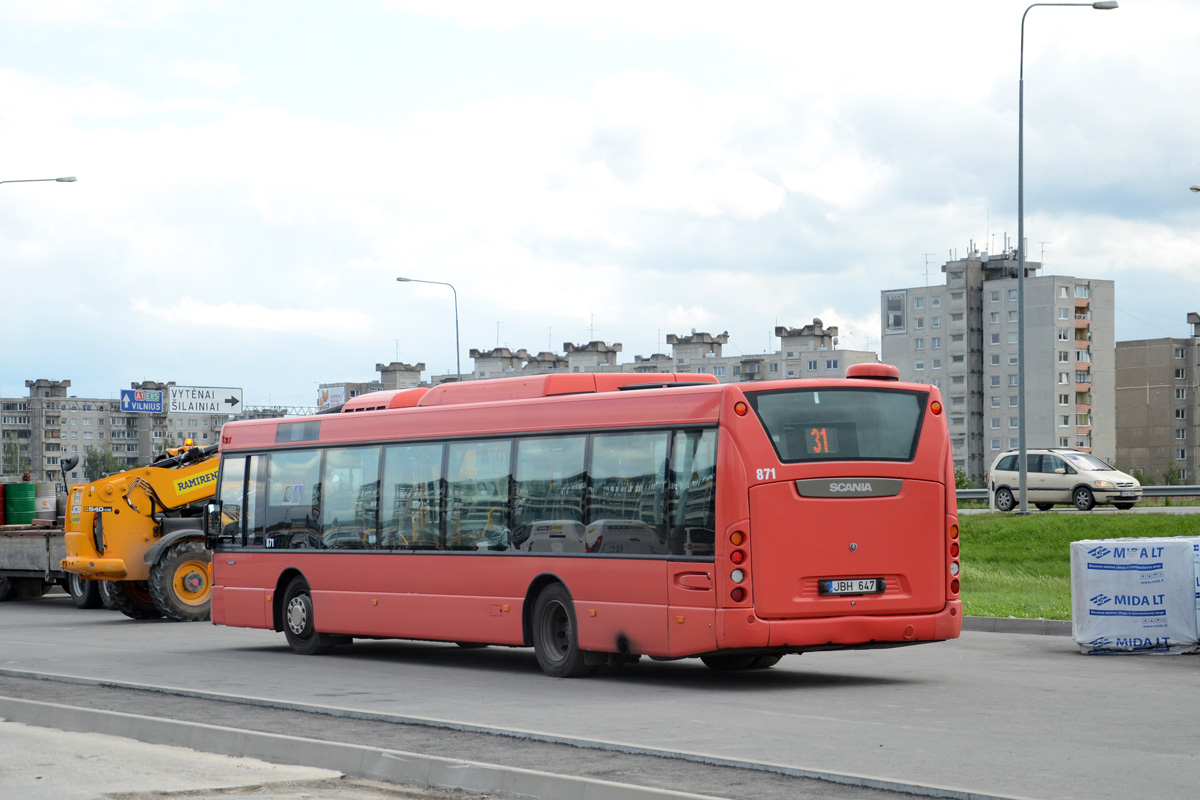 Литва, Scania OmniCity II № 871