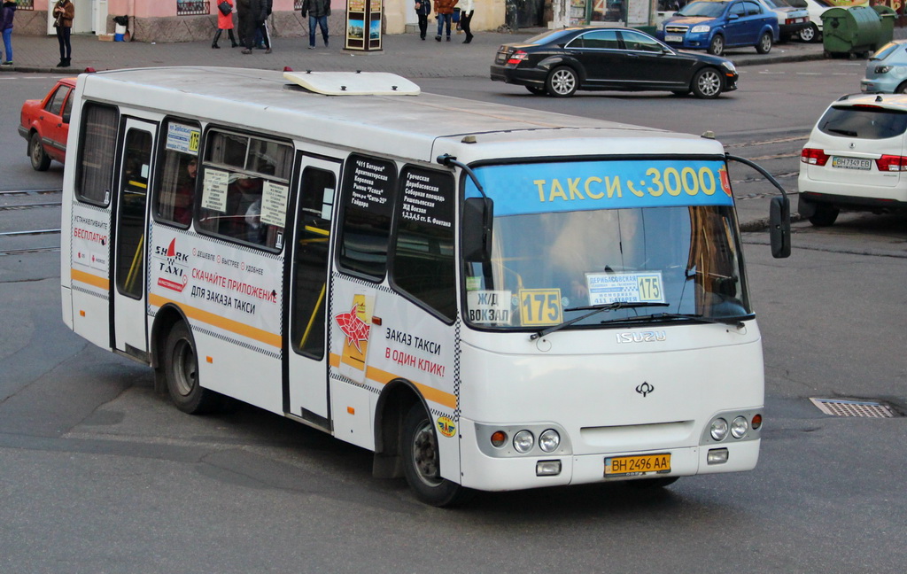 Одесская область, Богдан А09202 № BH 2496 AA