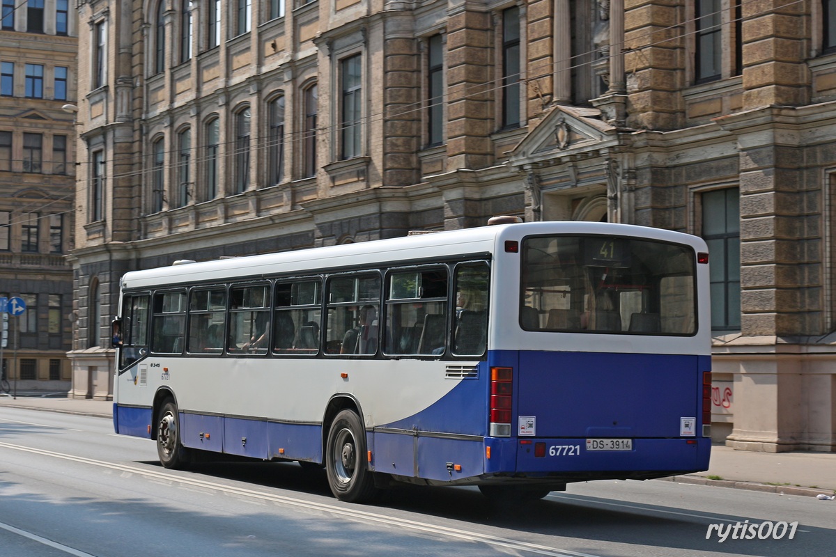 Латвия, Mercedes-Benz O345 № 67721