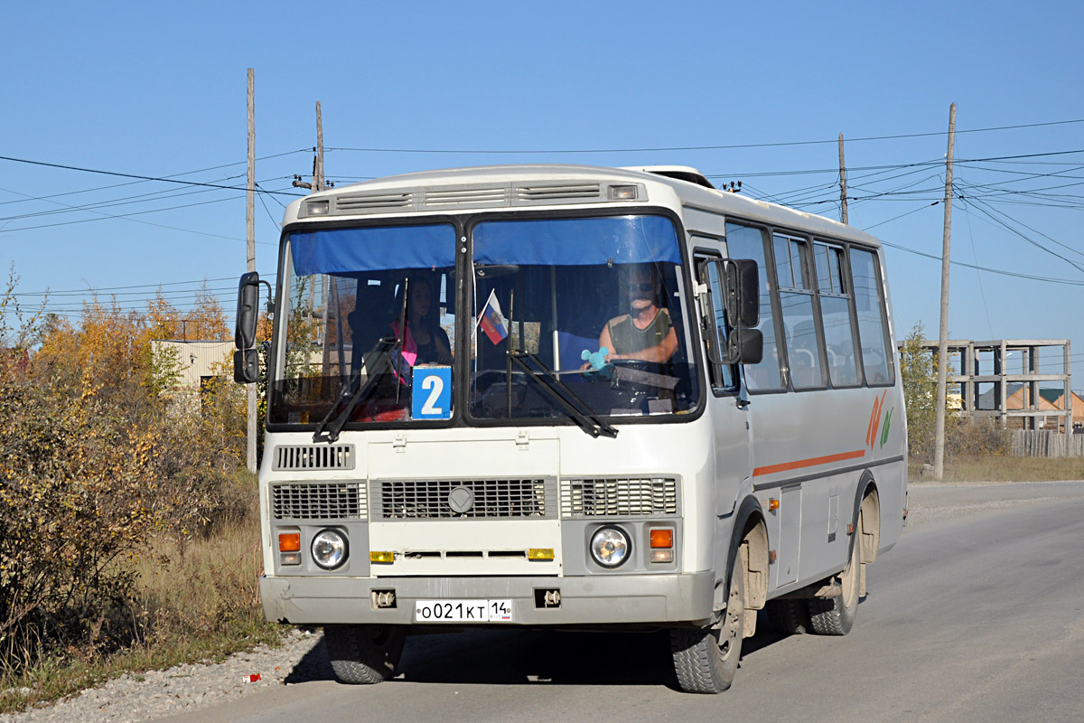 Саха (Якутия), ПАЗ-32054 № О 021 КТ 14