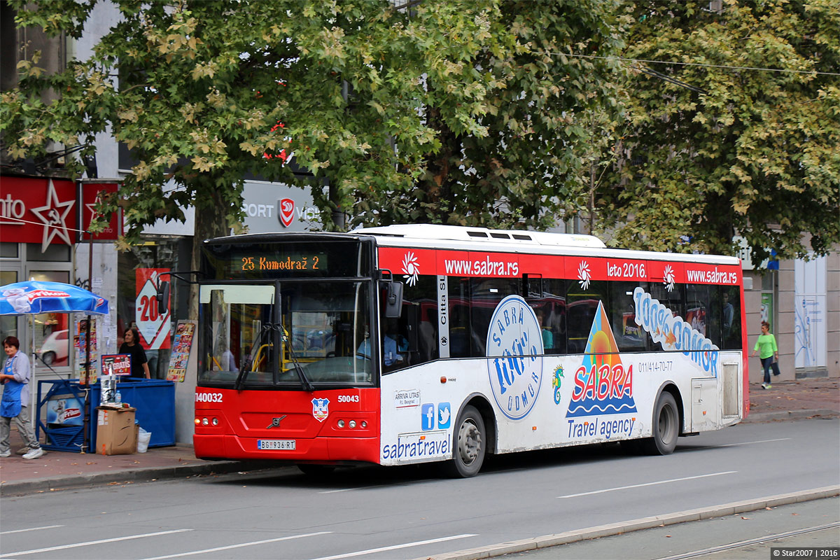 Сербия, Neobus Citta SLF № П40032