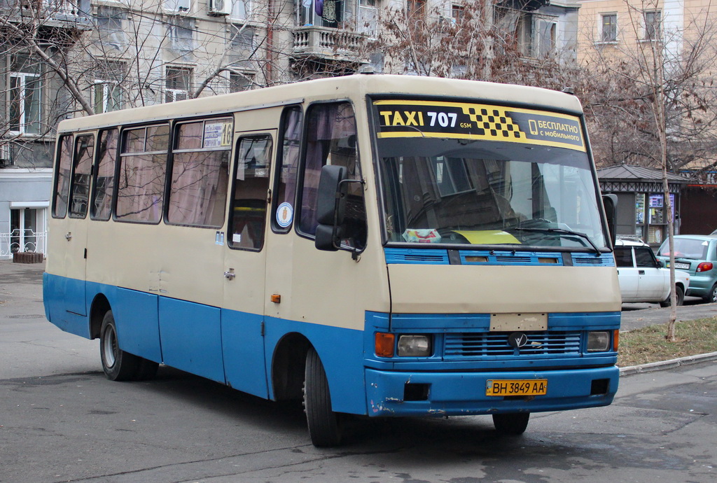 Одесская область, БАЗ-А079.20 "Эталон" № BH 3849 AA