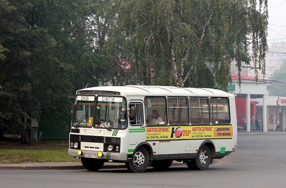 Томская область, ПАЗ-32054 № Е 336 ХТ 70