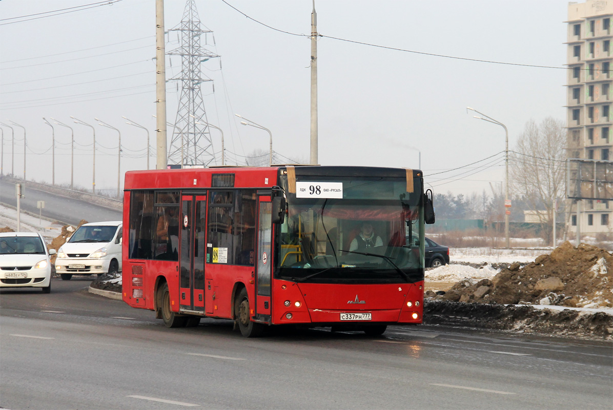 Красноярский край, МАЗ-206.067 № С 337 РН 777