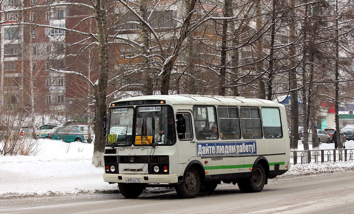 Томская область, ПАЗ-32054 № К 890 ЕЕ 70