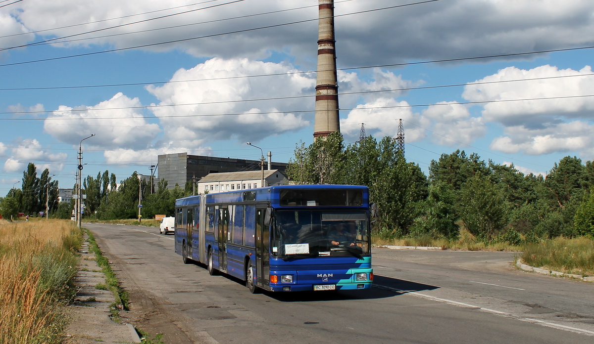 Киев, MAN A11 NG312 № BC 3090 CO