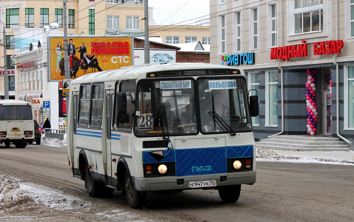 Томская область, ПАЗ-32054 № Е 947 УК 70