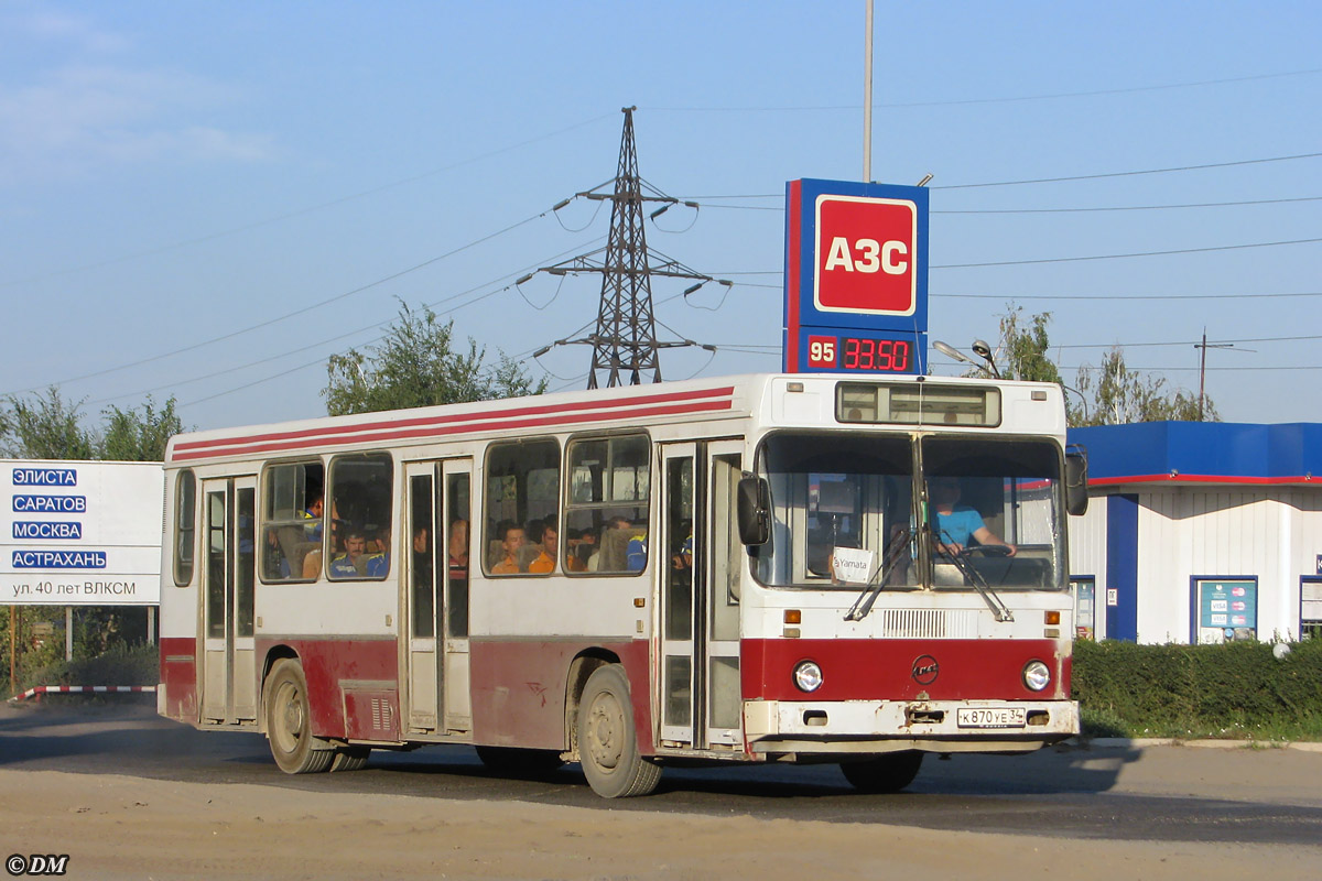Волгоградская область, ЛиАЗ-5256.00 (Волжанин) № К 870 УЕ 34